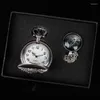 Cep Saatler En İyi Marka Antika Saat Erkekleri Kadınlar Fob Kolye Kolye Hediyeleri Setler Hediyeler Kutusu