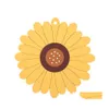 Matten Pads PVC Sunflower Insation Coaster Place Mat voor tafel warmtebestendige kom servies tabelwerk