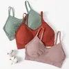 Camisoles réservoirs dos ouvert débardeur brassière femmes confort sans couture soutiens-gorge sans fil sous-vêtements Pad Lingerie Sexy dos nu Bralette