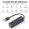 2.0 Hub 3/6 Poorten Meerdere USB Splitter Power TF/SD Card Reader Computeraccessoires voor Windows Mac OS