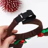 Dog Apparel Puppy Festival Accessories Party Dress Up Product Christmas Pet Headband Cat Cosplay Costume Deer Horn Hat