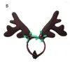 Dog Apparel Puppy Festival Accessories Party Dress Up Product Christmas Pet Headband Cat Cosplay Costume Deer Horn Hat