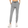 Calça feminina 2023 Ladies Cantura alta jogging de esportes leves calças justas de bolso Pocketstring fitness cônico Casual Streetwear