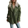 Women's Fur Autumn Winter Warm Women's Faux Jacket Plush Coat Artificial Fluffy Fleece Optional Female Thick Clothing