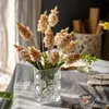 Flores decorativas de 70 cm de jacinto de flor artificial simulação de ramo alto delphinium seda para jardim de casamento em casa decoração falsa