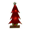 Decorações de Natal Presentes pendurados Tabel Tree Tree Light Mini LED LED Pequenos suprimentos festivos de festa para o ano