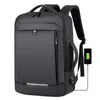 Mochila 40L Gran capacidad Extensible Viajes de negocios Hombres Multifuncional Noche Reflectante 17 "Ordenador portátil Mochilas