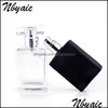 Paketleme Şişeleri Püskürtülebilir Atomizizer Boş Doldurulabilir Siyah Seyahat Kozmetik Konteyner Parfum 2137 V2 Drop de Dhtm2