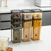 Storage Bottles Multi Transparent Airtight Pantry Pasta Box Multigrain Cereal Sealed Food Container Kitchen Refrigerator With Lid