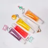 Lipgloss 10 Stück Private Label Schlüsselanhänger Obst Großhandel Feuchtigkeitscreme Kundenspezifische Tuben Nutritious Glaze Logo