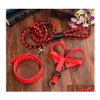 Dog Collars Leashes Traction Rope Weave Nylon Pets Artics Many Color Color Color Color Color Color Color Color Color Color Color Color Color Suite Doggy Factory Direct Sell