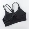 Tenue de Yoga encolure dégagée Sport soutien-gorge haut sous-vêtement femme dos nu respirant hauts pour accessoires de Fitness