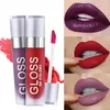 Lipgloss 15 kleuren vloeibare lippenstiften waterdichte vrouwen matte lippenstift voor lippen fluweel tint sexy rode mode vrouwelijke make -up