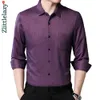 Mens Casual Shirts Designer Striped Mens Shirts For Men Clothing Pocket Fashion Long Sleeve Shirt Luxury Dress Casual Clothes Jersey 2106 230114