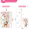 Stickers muraux Hauteur Autocollant Pour Enfants Maternelle Classe Bébé Chambre Décoration Affiche Stickers Étanche Amovible Papier Peint