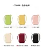 Evening Bags Solid Color Phone Shoulder Bag Women Small Crossbody Soft PU Leather Thin Handbags Card Holder Zipper Clutch Wallet Female