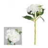 Decoratieve bloemen kunstmatige hortensia bloemenkop 45 cm nep zijden enkele hortensia's voor bruiloft centerpieces thuisfeest