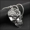 Pendentif Colliers Skl Collier Hommes Lien Bijoux Hip Hop Collier Vintage Colar Mascino Danse Jewlery Drop Livraison Pendentifs Dhc3R