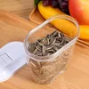 Set di 5 piatti, dispenser per cereali, contenitore per pasta, contenitore per utensili da cucina