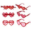 Бегущие шорты 9pcs вечеринка очки в День святого Валентина поставляют солнцезащитные очки.