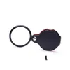 Other Optics Instruments Portable Mini Black 50Mm 10X Handhold Reading Magnifying Magnifier Lens Glass Foldable Jewelry Loop Loupes Dhjyh