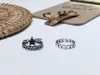 Küme Yüzükleri S925 Sterling Thai Silver 925 Orijinal Sevgili Lüks Açık Serbestçe Sonlandırılmış Yeniden Ezilebilir İçi Boş Pentagram Yıldız Charm Retro Ring