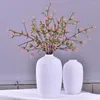 Dekorative Blumen Hochwertige künstliche Beere mit Blättern gefälschte Pflanze für Vase Weihnachten Jahr 2023 Party Weihnachtsdekoration Flores