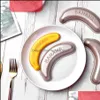 Baking Moulds Mods Tools Banana Shaped Cake Mold Bread Round Oven Household Nonstick Pan Drop Delivery Home Garden Kitchen Dining Ba Otb9L