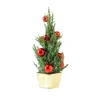 Christmas Decorations Mini Tree Mall Home Office Desktop Ornaments Happy Year Children Gift Goods