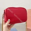 أكياس الكاميرا المسائية طباعة نخيل أزياء سيدة سلسلة الكتف سلسلة Crossbody اللوحات المسائية للتسوق شركات العمل الفنية المحفظة المحفظة العادية