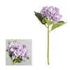 Decoratieve bloemen kunstmatige hortensia bloemenkop 45 cm nep zijden enkele hortensia's voor bruiloft centerpieces thuisfeest