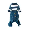 Hondenkleding huisdier teddy kleding herfst winter dunne sectie cowboy Britse riem zomers lente jas