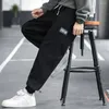 Pantalones de hombre Pantalones de chándal de jogging negros para hombres para deportes holgados Jogger gris Cintura alta Sudor Pantalones casuales para hombres