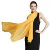 Scarves Silk Scarf Shawl Women Beach Sunscreen Cape Cycling Wraps Ultrathin Transparent Comfortable Breathable 193 138CM