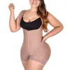 Kvinnors shapers Shapewear Women Hombre Wide Shoulder Strap Stitching Spets Full Stitched Body Fajas Colombianas Originales