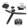 Tripods CAMVATE Foldable Mini Tripod With Adjustable Ball Head & 1/4"-20 Screw Mount Shoe Adapter For Smartphone/ Pography