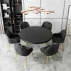 Tala de mesa de mesa de 40 "Elastic de poliéster com bordas elásticas Casa de tampa de limpeza à prova d'água, toalha de mesa limpa e fácil