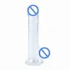 Massagers Adult Massager Realistic Dildo with Suction Cup Huge Jelly Dildos Sex Toys for Woman Men Fake Penis Anal Butt Plug Erotic Shop