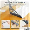 Bezems dumperpans rubber bezem hand push sweeper magie vloer reiniging swee borstel drop levering home tuin housekee organisatie huis otjz4