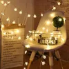 Strings String Lights 2m 20LED USB Power Supply Plastic Snowflake Decoration Lamp For House Courtyard Christmas