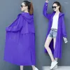 Vestes pour femmes Vêtements de protection solaire longue pour femmes 2023 Mode d'été Mince Anti Ultraviolet Survêtement Veste à capuche Kimono Haut pour femme