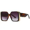 Sunglasses Vintage Brand Designer Square Women Trending Gradient Retro Sun Glasses For Men Oversized Outdoor Shades Eyewear