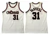 Jersey de basquete personalizada #31 Nick van Exel Cincinati College Jerseys reminisce