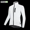 Jaquetas de corrida Ciclismo Night Night Running Safety Men andando à prova d'água Ciclo respirável à prova d'água MTB Road Bike Jersey