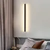 Wall Lamps Minimalist Long Strip Light Home Bedroom Living Room Surface Mounted TV Sofa Background Sconce Lighting FixtureWall