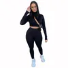 Women's Two Piece Pants Urban Leisure Elegant Multi-Color Optional 2023 Women's Tight Two-Piece Suit Running Sportswear Pajamas Yoga