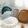 Pillow Modern Minimalist Knitted Sun Flower Thickened Homestay Sofa Living Room Bedside Lumbar Support