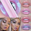 Lip Gloss 6 Colors Holographic Glitter Waterproof Mermaid Shiny Liquid Lipsticks Long Lasting Tint Women Makeup Cosmetic