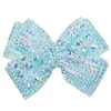 Accessori per capelli Stile Corea Bambini Carino Fiore Arco Perla Strass Tornante Regalo di Natale Bambina Clip Kawaii