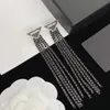 2023 new triangle chandelier earrings for women luxury designer party rhinestone Ear Studs fashion jewelry holiday gifts278Y